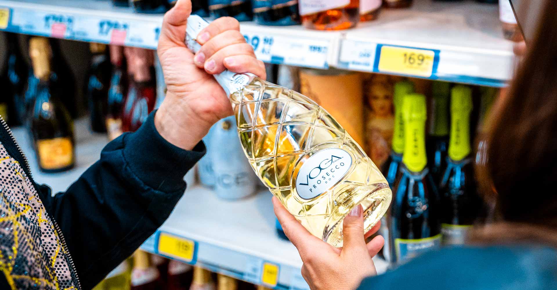 Bublinky podle ceny - supermarketové šumění